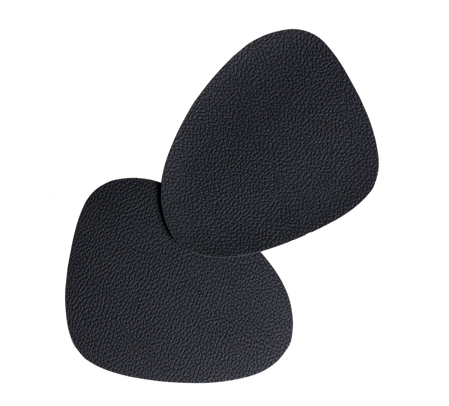 Jay Hill Onderzetters - Vegan Leer - Zwart - Organic - 13 X 11 Cm - 6 Stuks 3 Jay Hill Onderzetters - Vegan Leer - Zwart - Organic - 13 X 11 Cm - 6 Stuks - Afbeelding 3