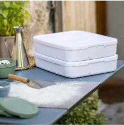 ZiiPa Minola Vershouddoos Voor 6 Pizzadeegbollen -Le Creuset Winkel pizza dough box 2 1