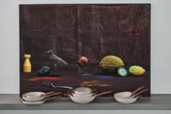 Sambonet Braadpan Rock 'n' Rose - Creme - ø 24 Cm / 4.5 Liter - Standaard Anti-aanbaklaag -Le Creuset Winkel sambonet rock n rose sfeer11 2