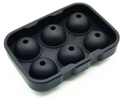 Sareva IJsblokjesvorm - 6 Ronde Ijsbollen - Siliconen - Easy Release - Herbruikbaar -Le Creuset Winkel sareva ijsbollenmaker 6stuks