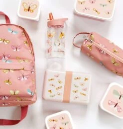 A Little Lovely Company Lunchbox - Vlinders -Le Creuset Winkel sbbupi47 lr 4 lunch box butterflies
