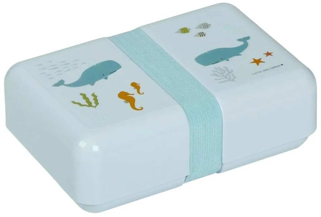 A Little Lovely Company Lunchbox - Oceaan 1 A Little Lovely Company Lunchbox - Oceaan