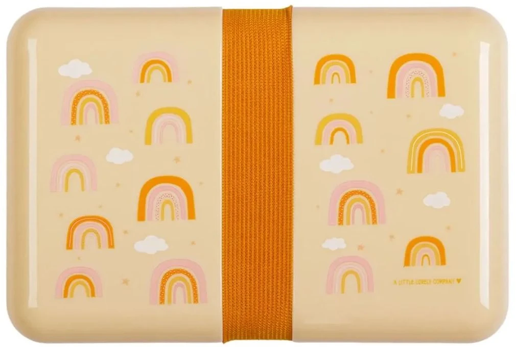 A Little Lovely Company Lunchbox - Regenbogen 4 A Little Lovely Company Lunchbox - Regenbogen - Afbeelding 4