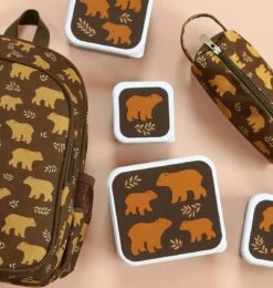 A Little Lovely Company Lunchset - Beren -Le Creuset Winkel sbsebe43 lr 8 lunch snack box set bears