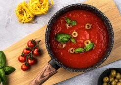 Westinghouse Steelpan Marble Wood - ø 18 Cm / 1.8 Liter -Le Creuset Winkel sgfsdfds