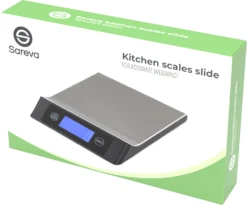 Sareva Keukenweegschaal Slide -Le Creuset Winkel slide Package New