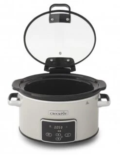 Crockpot Slowcooker - Digitaal - 3.5 Liter - CR060 9 Crockpot Slowcooker - Digitaal - 3.5 Liter - CR060 -Le Creuset Winkel slowcooker beige 2