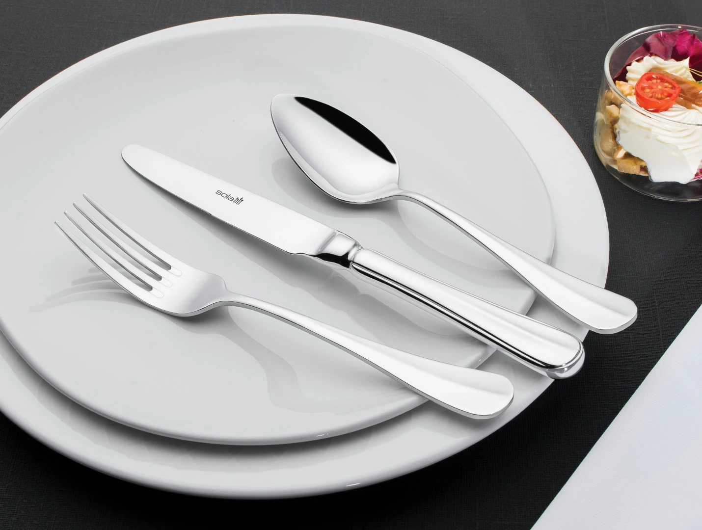 Sola Bestekset Hollands Glad - 50 Delig / 6 Personen 2 Sola Bestekset Hollands Glad - 50 Delig / 6 Personen - Afbeelding 2