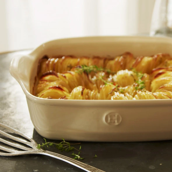 Emile Henry Ovenschaal - Grand Cru- 28 X 23 Cm / 1.8 Liter 2 Emile Henry Ovenschaal - Grand Cru- 28 X 23 Cm / 1.8 Liter - Afbeelding 2