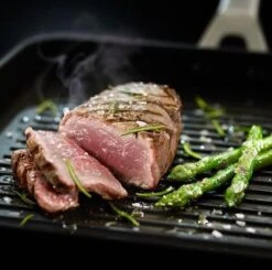 Valira Grillpan Aire Basics - Zwart - 28 X 28 Cm -Le Creuset Winkel valiragrillpan28x283 5