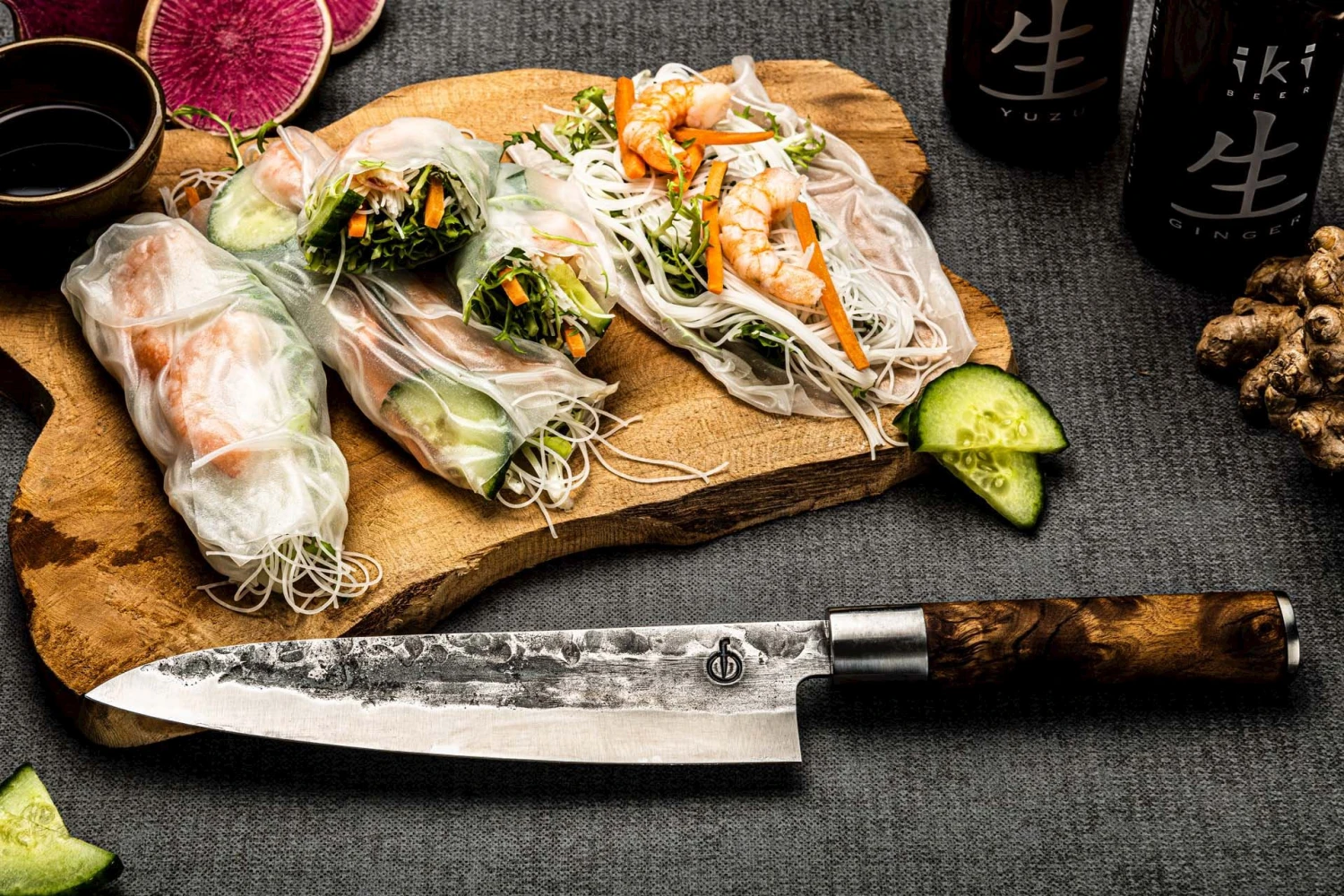 Forged Santokumes VG10 14 Cm 3 Forged Santokumes VG10 14 Cm - Afbeelding 3