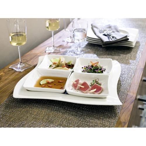 Villeroy & Boch Petitfour Bordje NewWave - 12 X 12 Cm 2 Villeroy & Boch Petitfour Bordje NewWave - 12 X 12 Cm - Afbeelding 2