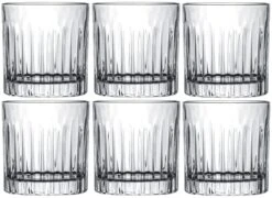 Cookinglife Whiskey Glazen / Cocktailglazen / Waterglazen Moville - 320 Ml - 6 Stuks