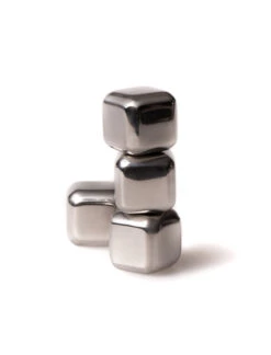 Jay Hill Whiskey Stenen - RVS - 4 Stuks -Le Creuset Winkel wiskey stenen 1