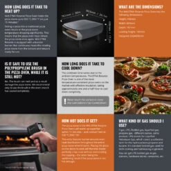 Witt Pizza Oven Etna Rotante - Op Gas Voor Buiten - Mat Grafiet - Voor ø 40 Cm Pizza's - Roterende Pizzasteen -Le Creuset Winkel wp etna rotante ecom graphite 008